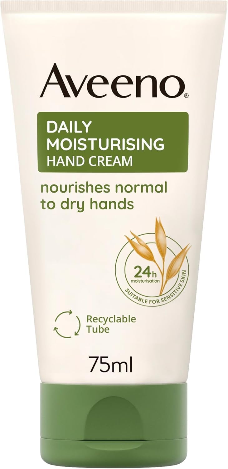 Aveeno Daily Moisturising Hand Cream 75ml – Hydrating Care for Dry & Sensitive Hands