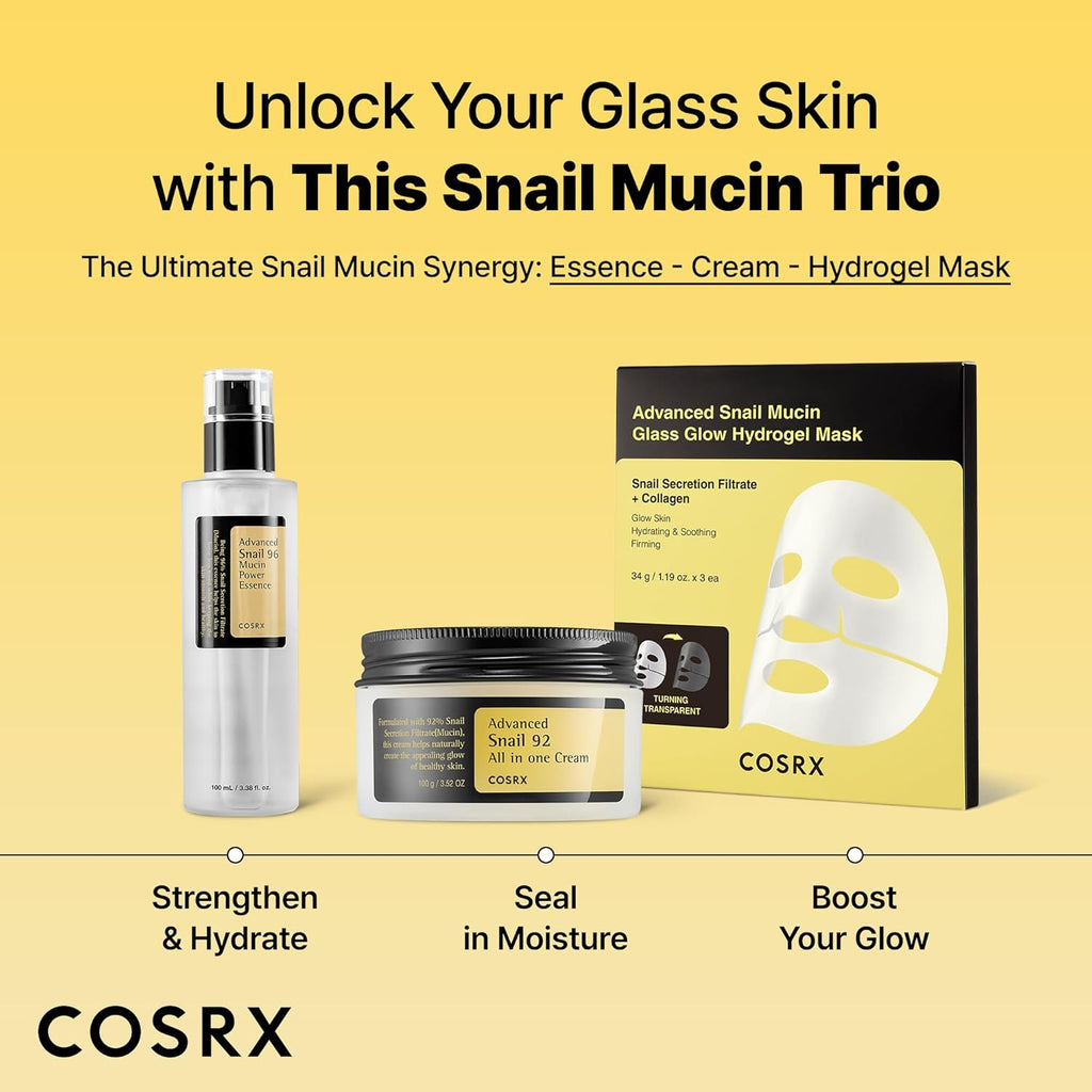 COSRX Advanced Snail 92 All In One Cream 100g – Hydrating & Skin Conditioning Face Cream